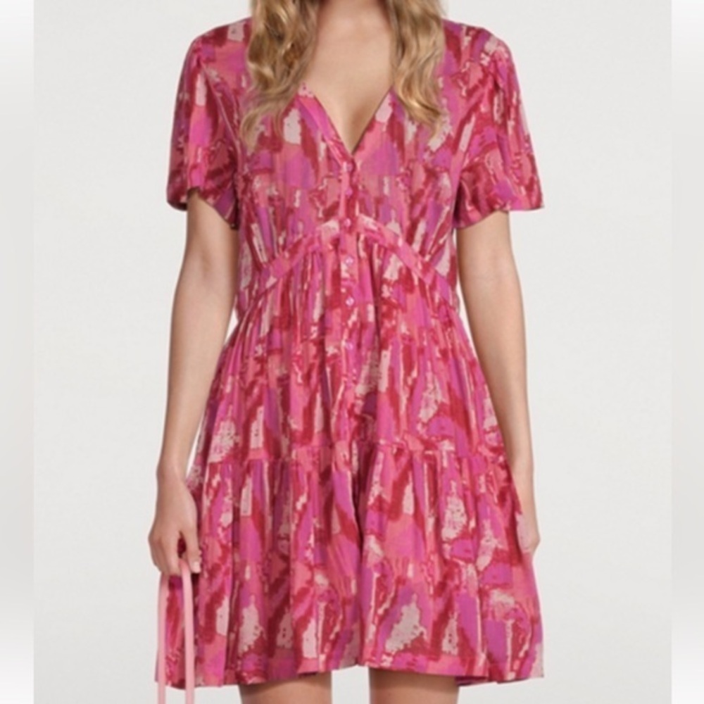 BA&SH Talita Mini Dress in size 3 or US 8